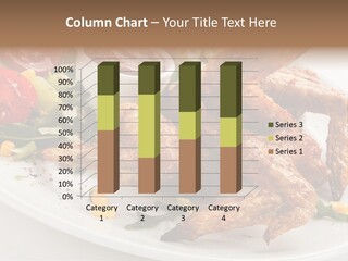 Condiment White Meat PowerPoint Template