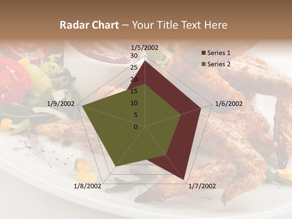 Condiment White Meat PowerPoint Template