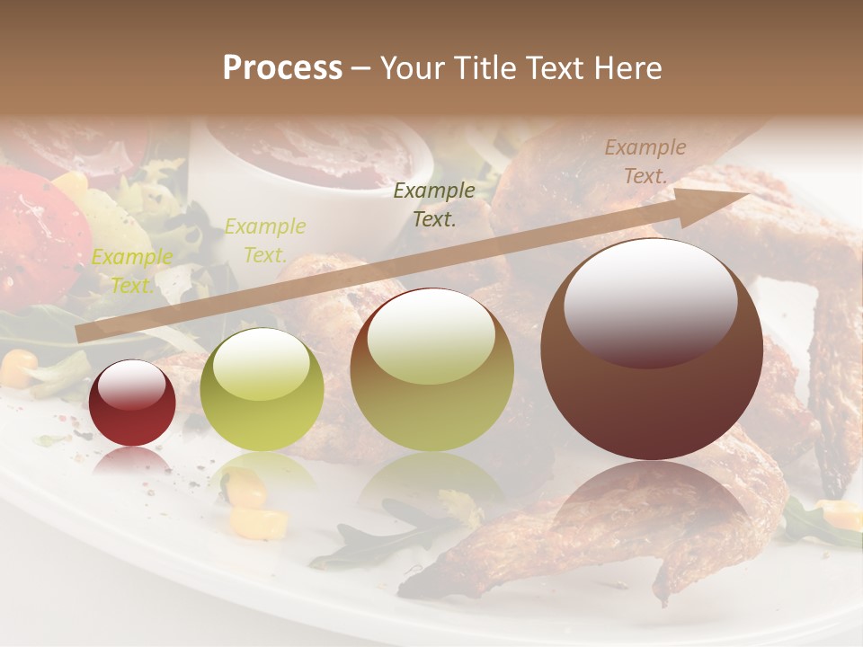 Condiment White Meat PowerPoint Template