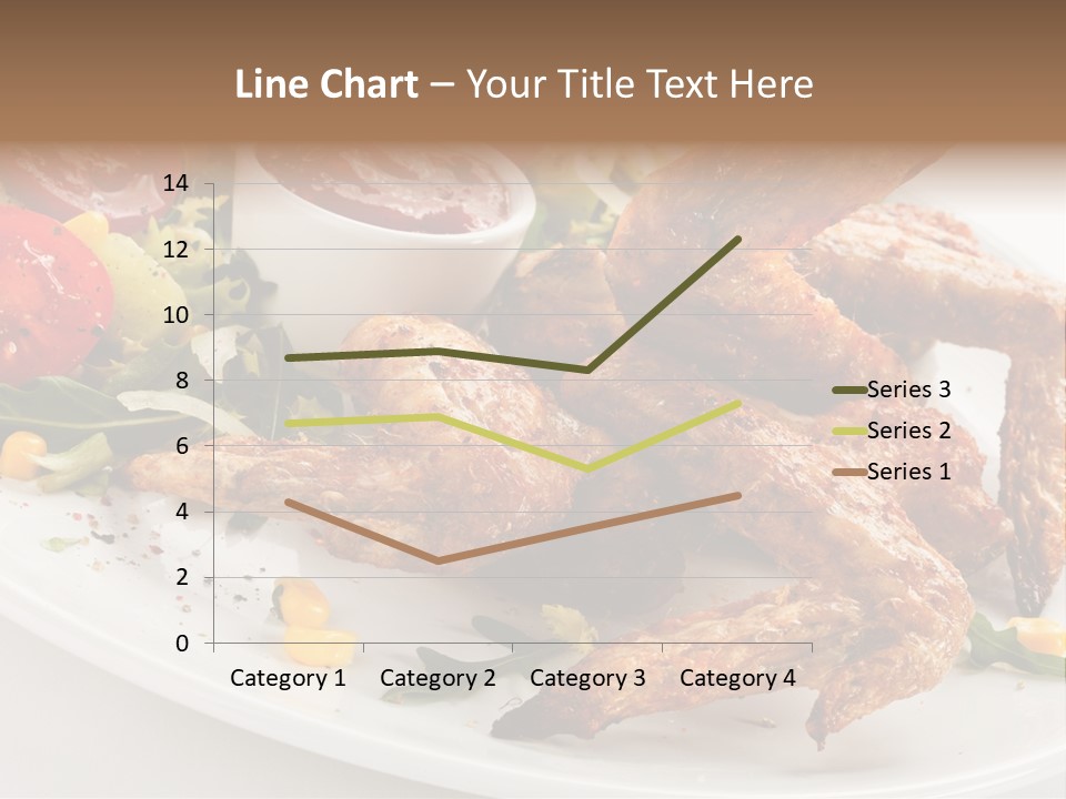 Condiment White Meat PowerPoint Template