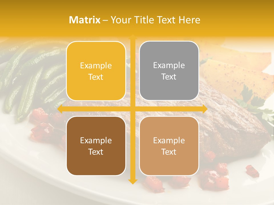 Object Beef Barbecue PowerPoint Template