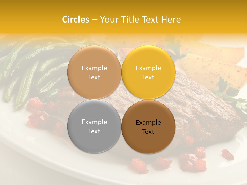 Object Beef Barbecue PowerPoint Template