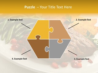 Object Beef Barbecue PowerPoint Template