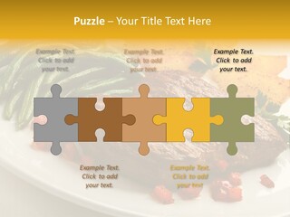 Object Beef Barbecue PowerPoint Template