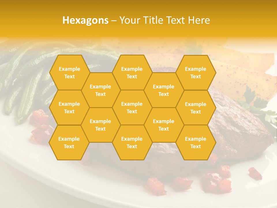 Object Beef Barbecue PowerPoint Template