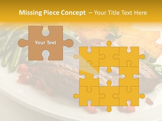 Object Beef Barbecue PowerPoint Template