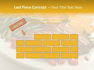 Object Beef Barbecue PowerPoint Template