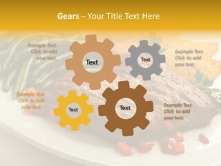 Object Beef Barbecue PowerPoint Template