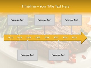 Object Beef Barbecue PowerPoint Template