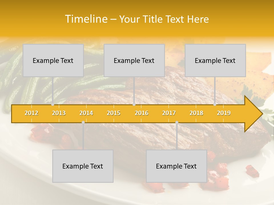 Object Beef Barbecue PowerPoint Template