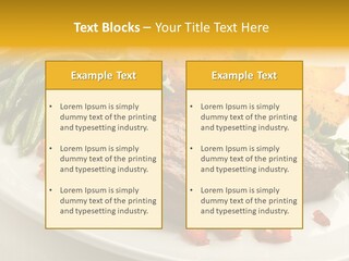Object Beef Barbecue PowerPoint Template