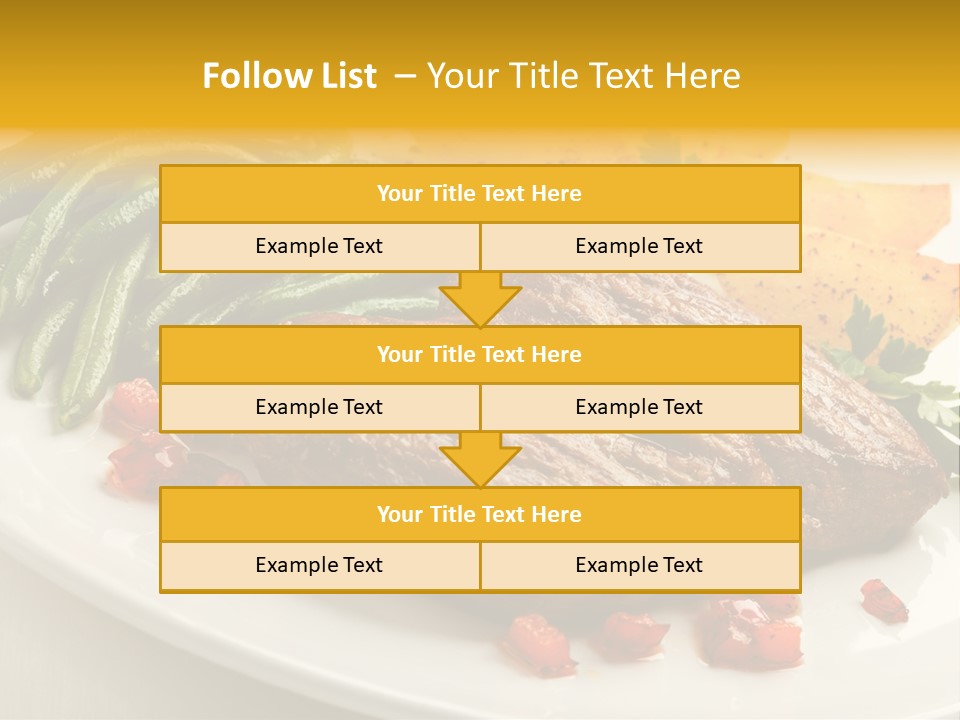 Object Beef Barbecue PowerPoint Template