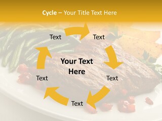 Object Beef Barbecue PowerPoint Template