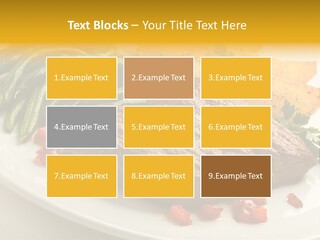 Object Beef Barbecue PowerPoint Template