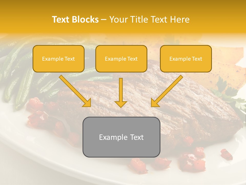 Object Beef Barbecue PowerPoint Template