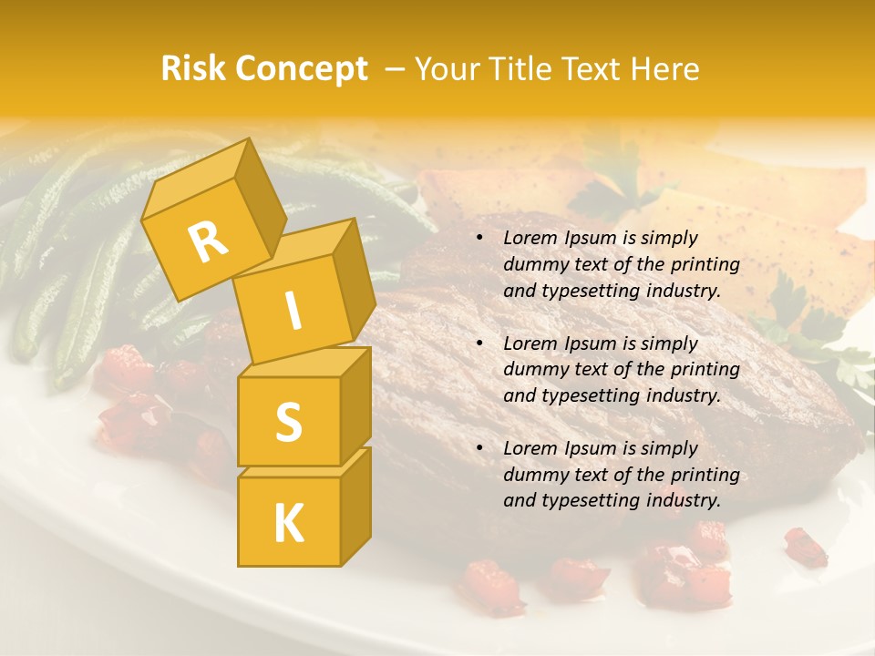 Object Beef Barbecue PowerPoint Template