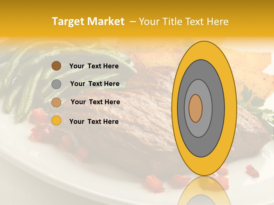 Object Beef Barbecue PowerPoint Template