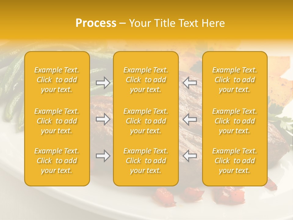 Object Beef Barbecue PowerPoint Template