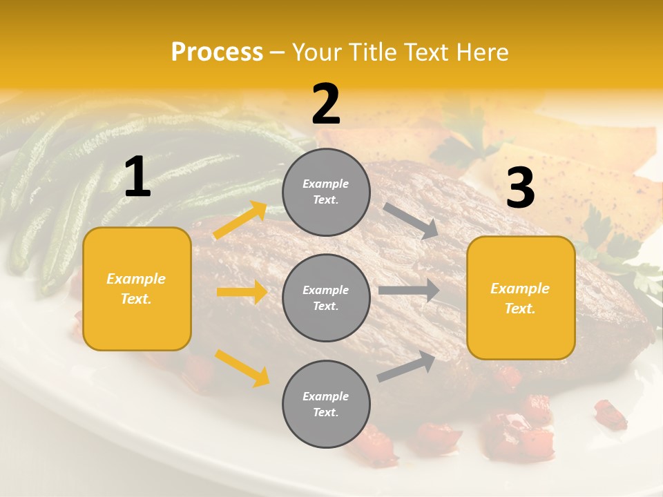 Object Beef Barbecue PowerPoint Template