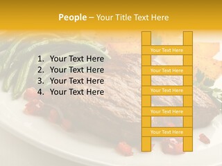 Object Beef Barbecue PowerPoint Template