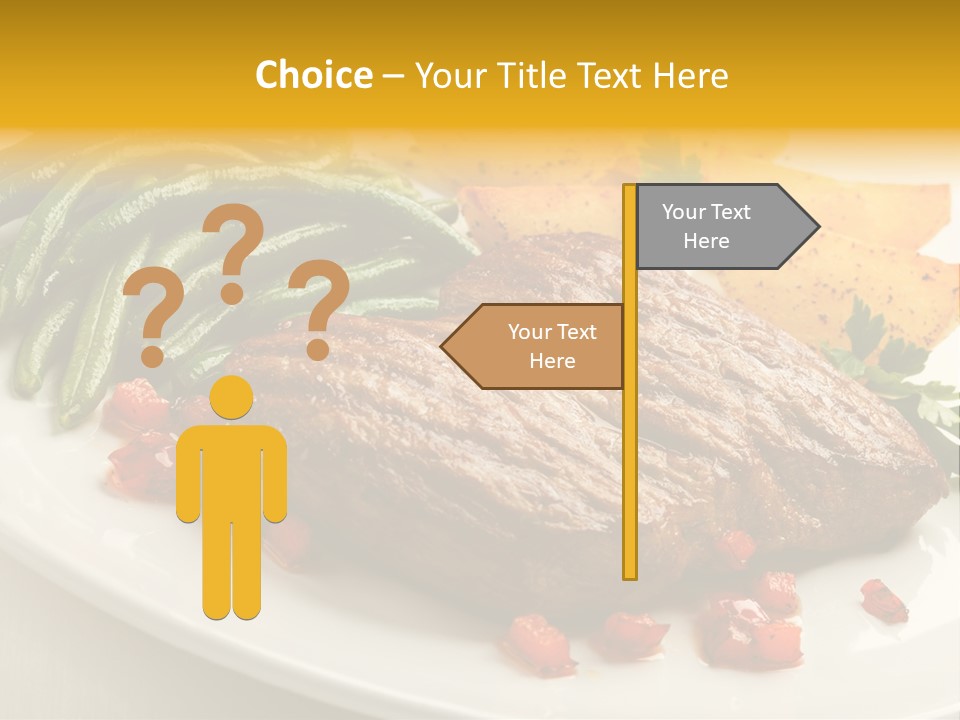 Object Beef Barbecue PowerPoint Template