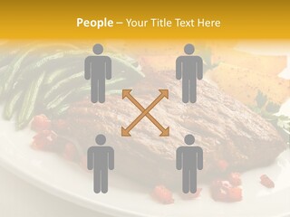 Object Beef Barbecue PowerPoint Template