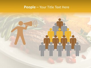 Object Beef Barbecue PowerPoint Template