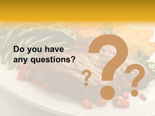 Object Beef Barbecue PowerPoint Template