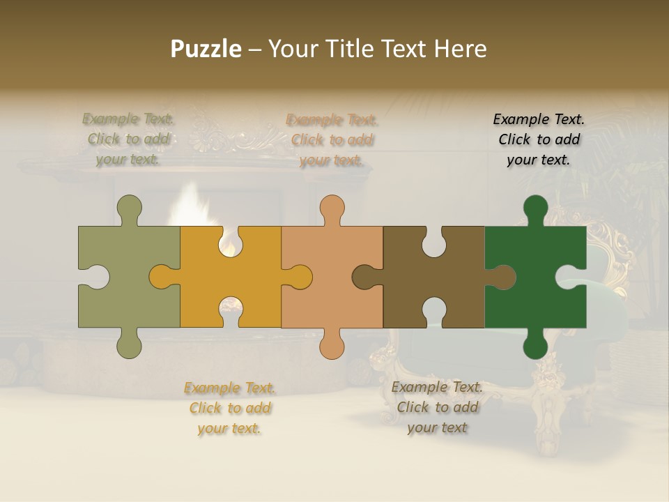 Ancient Frame Design PowerPoint Template