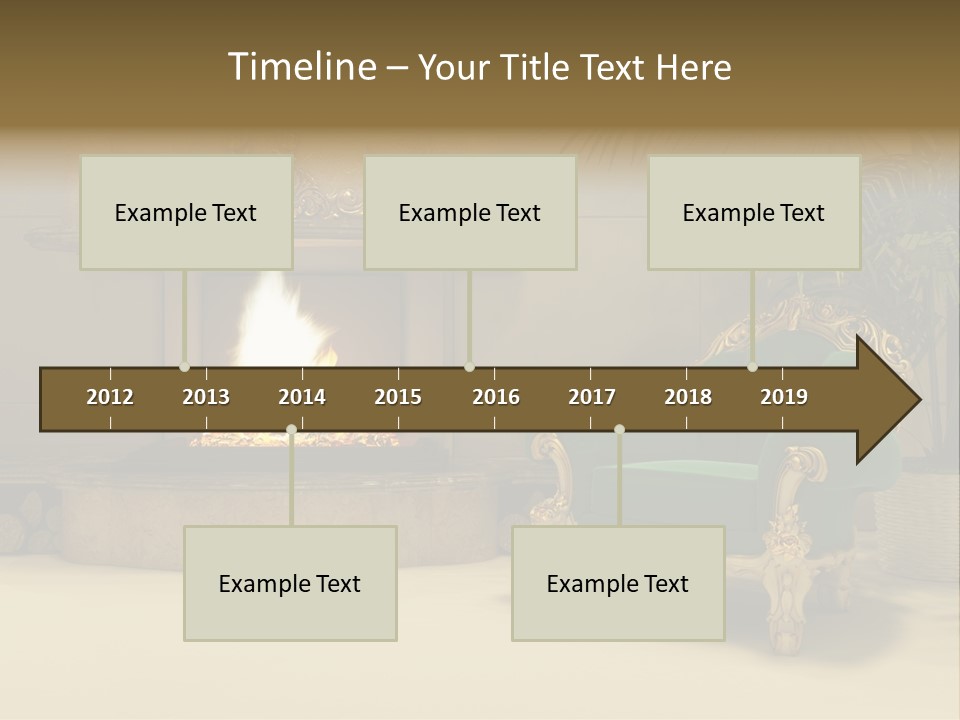 Ancient Frame Design PowerPoint Template