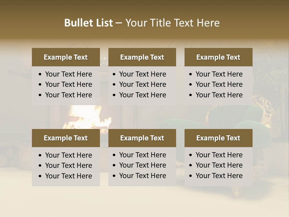 Ancient Frame Design PowerPoint Template
