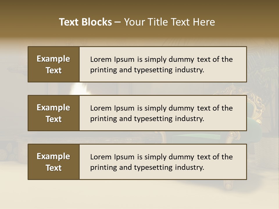 Ancient Frame Design PowerPoint Template