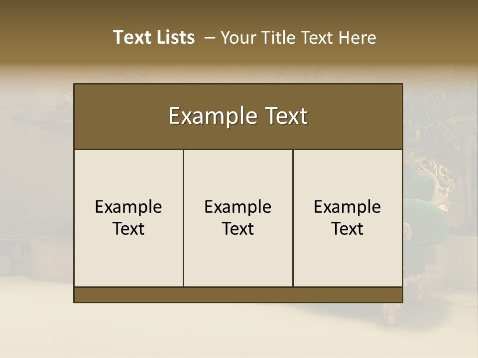 Ancient Frame Design PowerPoint Template
