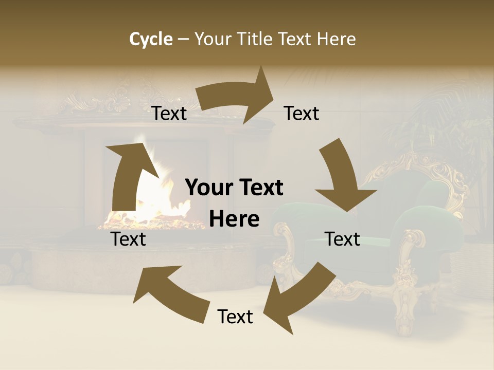 Ancient Frame Design PowerPoint Template