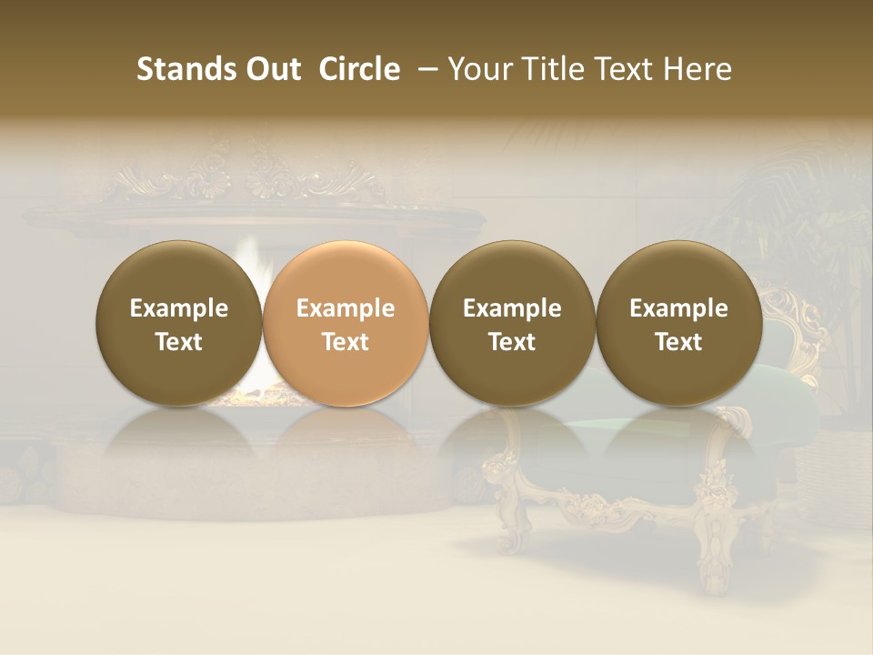 Ancient Frame Design PowerPoint Template