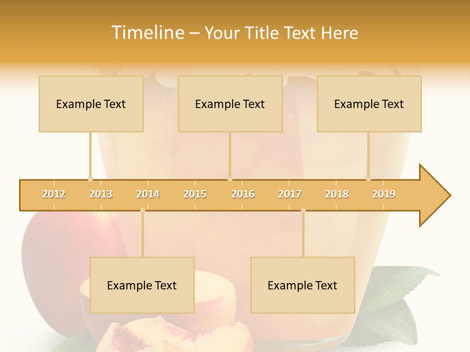 Yellow Sweet Fresh PowerPoint Template