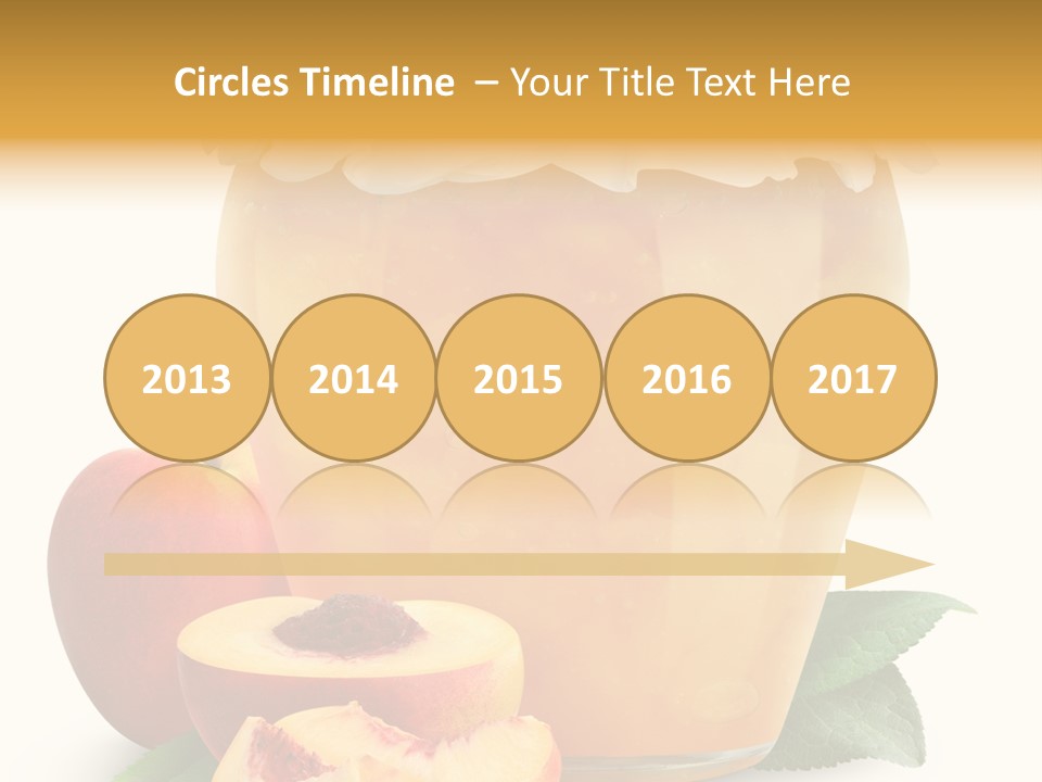 Yellow Sweet Fresh PowerPoint Template