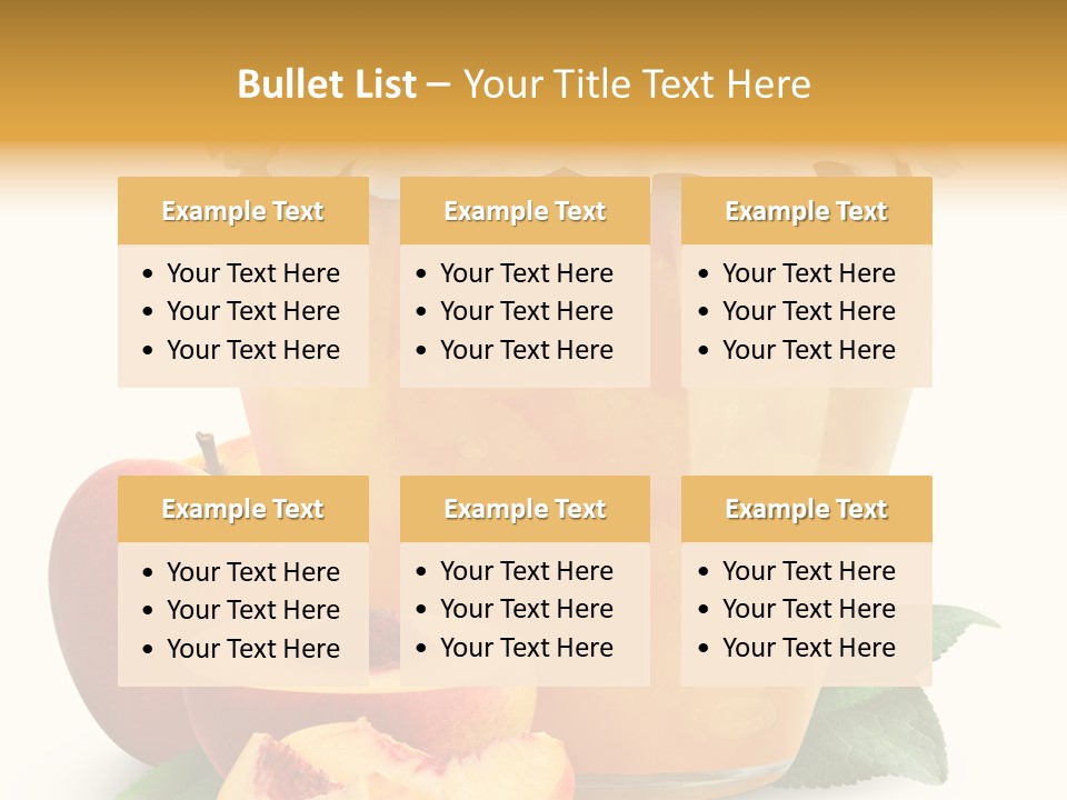 Yellow Sweet Fresh PowerPoint Template