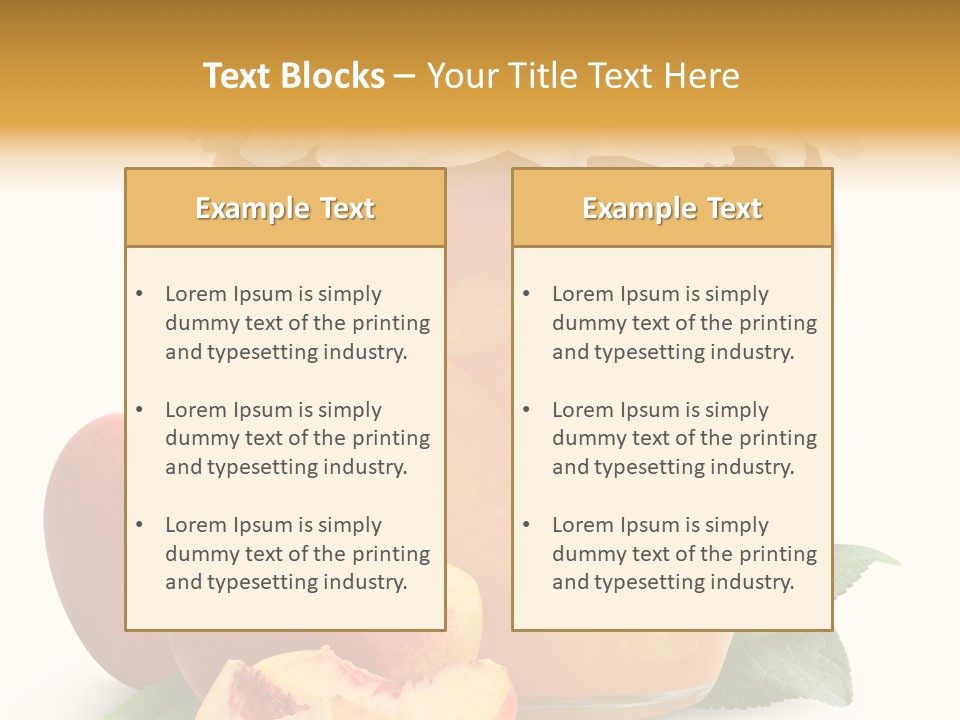 Yellow Sweet Fresh PowerPoint Template