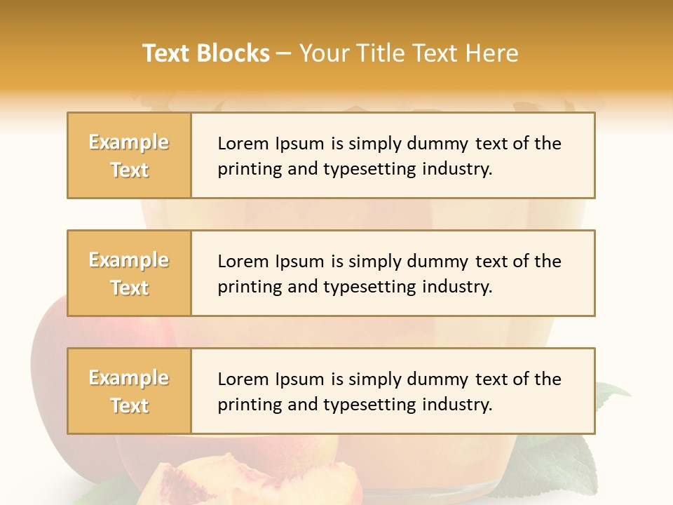 Yellow Sweet Fresh PowerPoint Template
