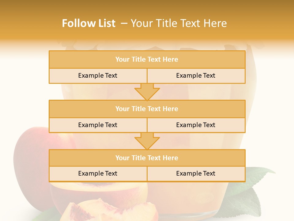 Yellow Sweet Fresh PowerPoint Template