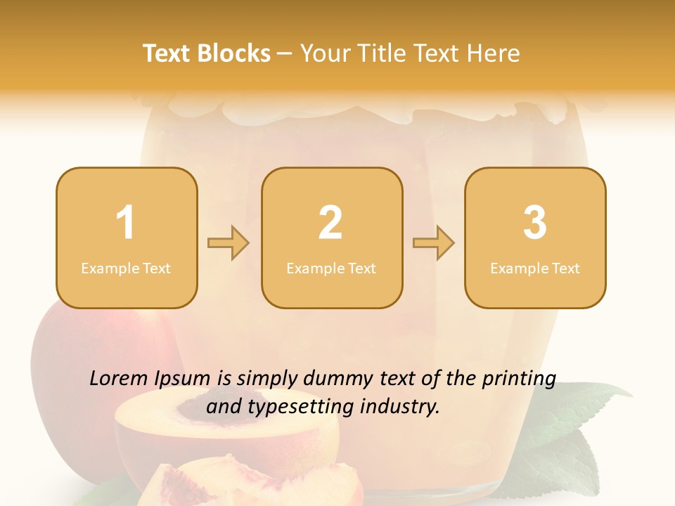 Yellow Sweet Fresh PowerPoint Template