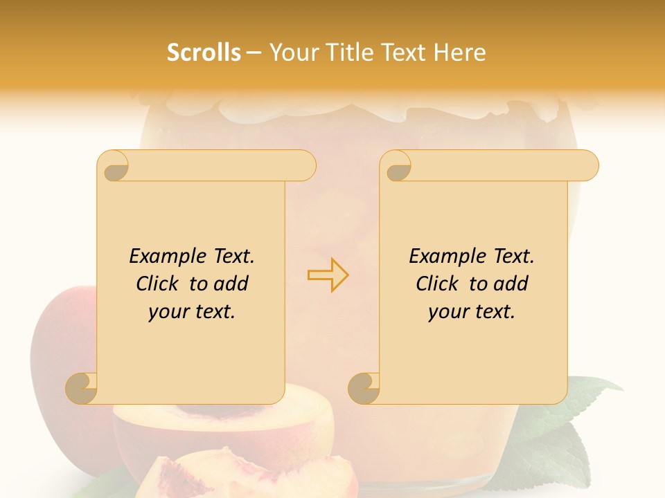 Yellow Sweet Fresh PowerPoint Template