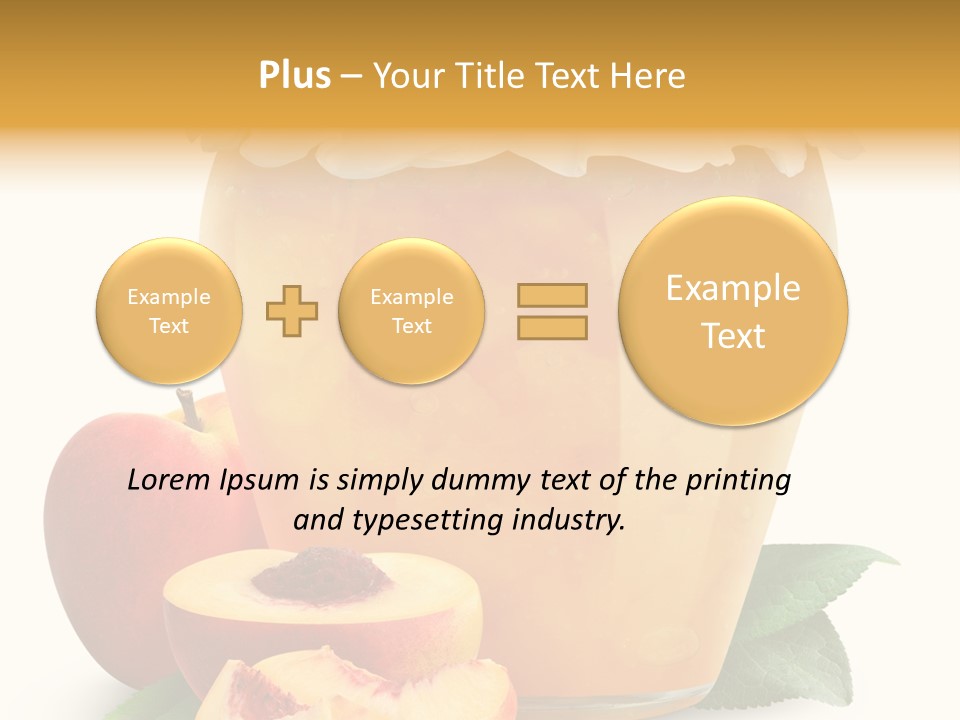 Yellow Sweet Fresh PowerPoint Template