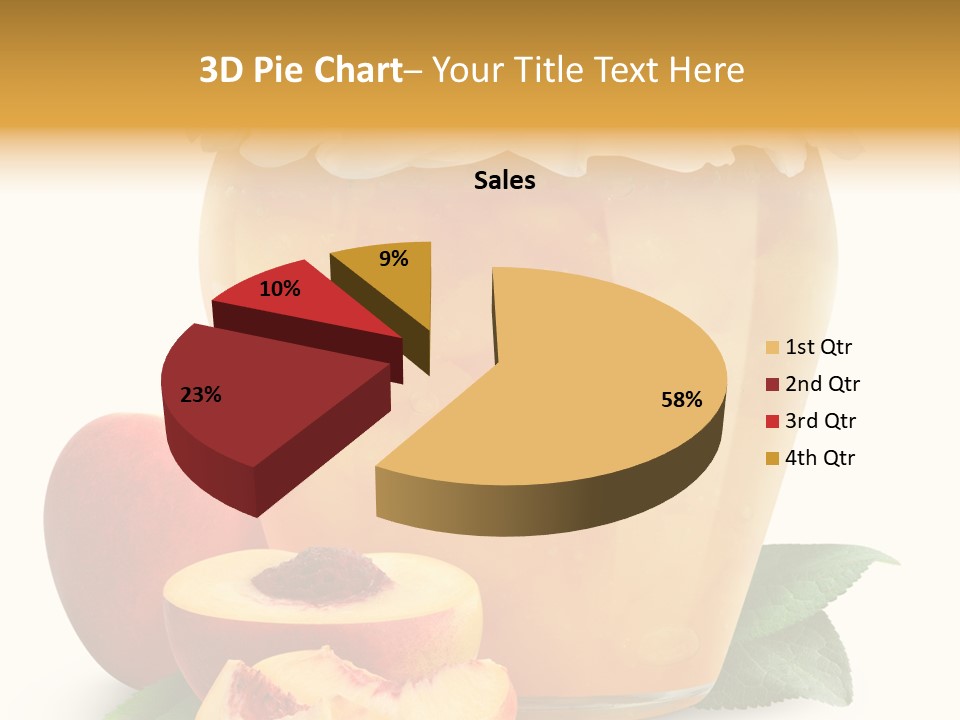 Yellow Sweet Fresh PowerPoint Template