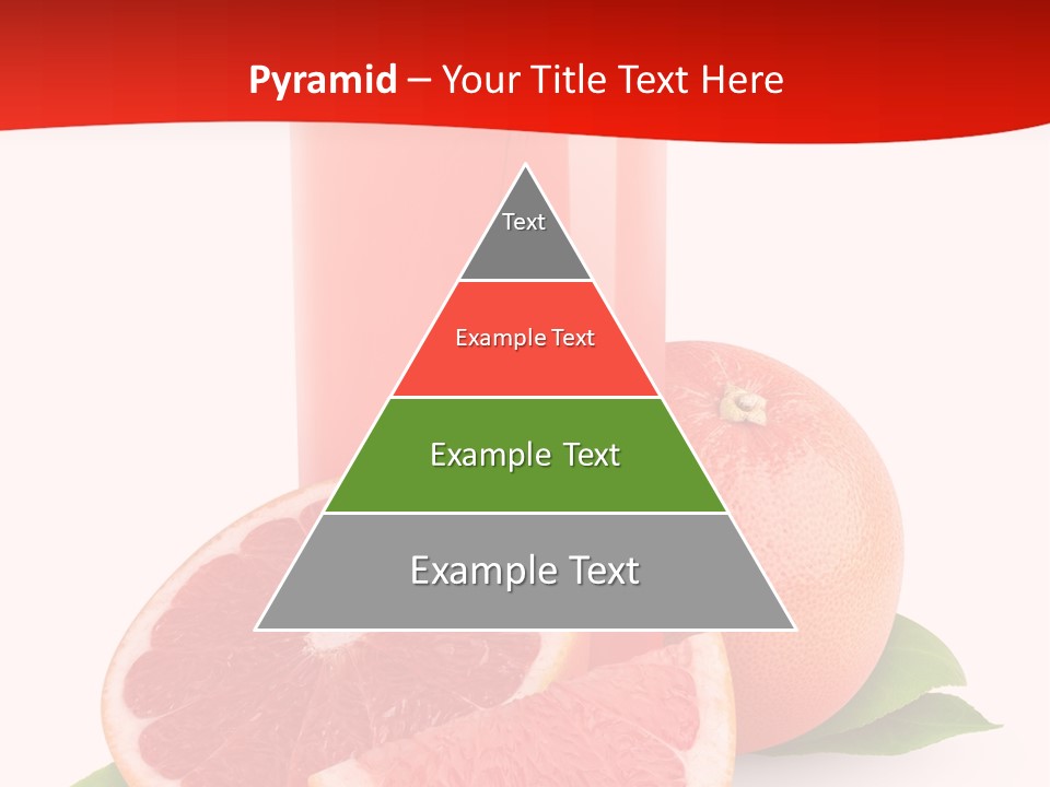Refreshment Straw Fresh PowerPoint Template