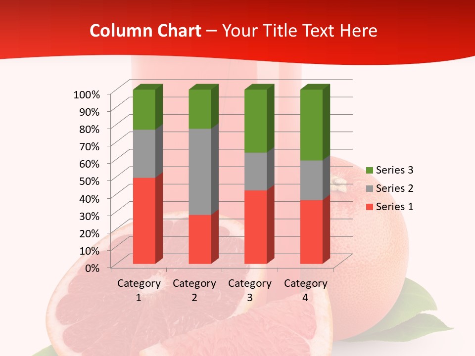Refreshment Straw Fresh PowerPoint Template