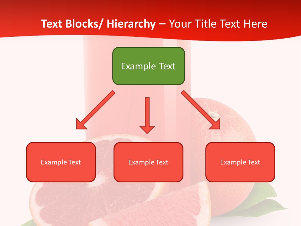 Refreshment Straw Fresh PowerPoint Template