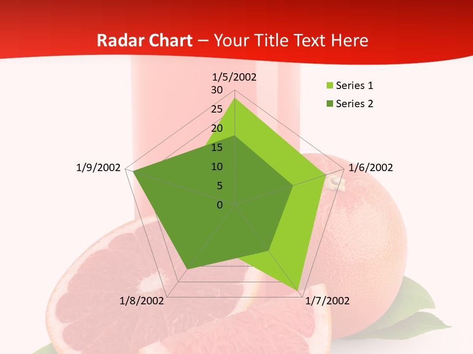 Refreshment Straw Fresh PowerPoint Template