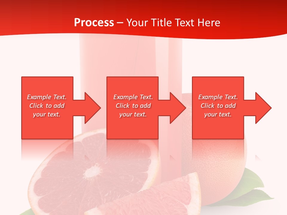 Refreshment Straw Fresh PowerPoint Template